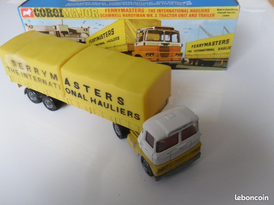 Corgi Toys Scammel Handyman Mk 3 bâché Ferrymasters