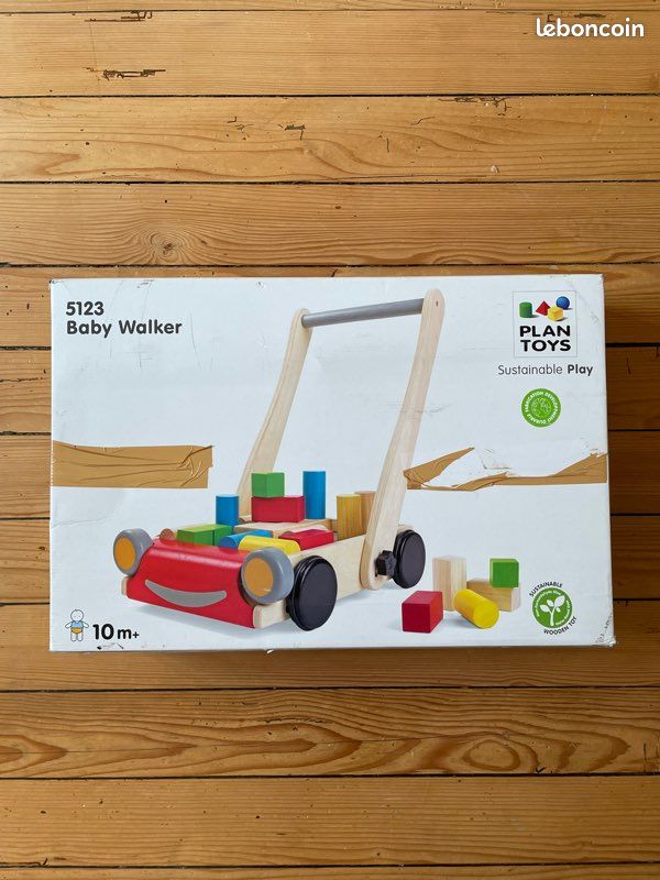 Chariot de marche - Baby Walker Plan Toys (image 2)