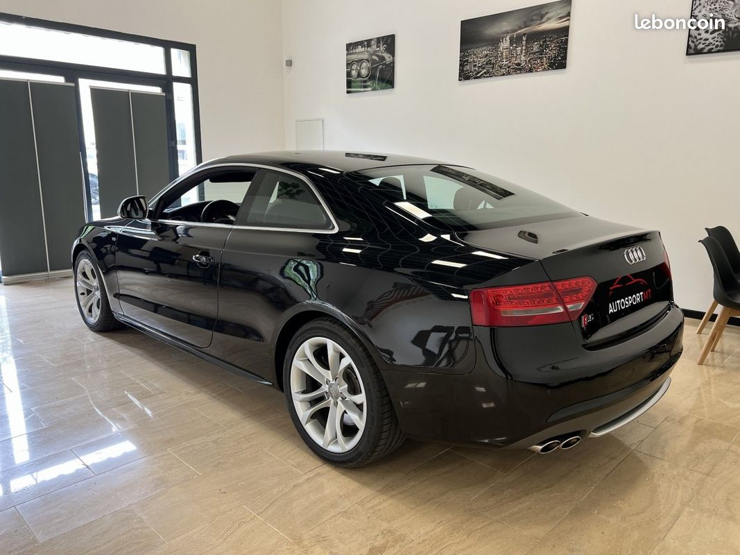 Audi S5 Coupe 4.2 V8 FSI 354 Ch Quattro BVM6 / Suivi complet / Bang & Olufsen / Pas de malus / Carte Grise moitié prix (image 3)