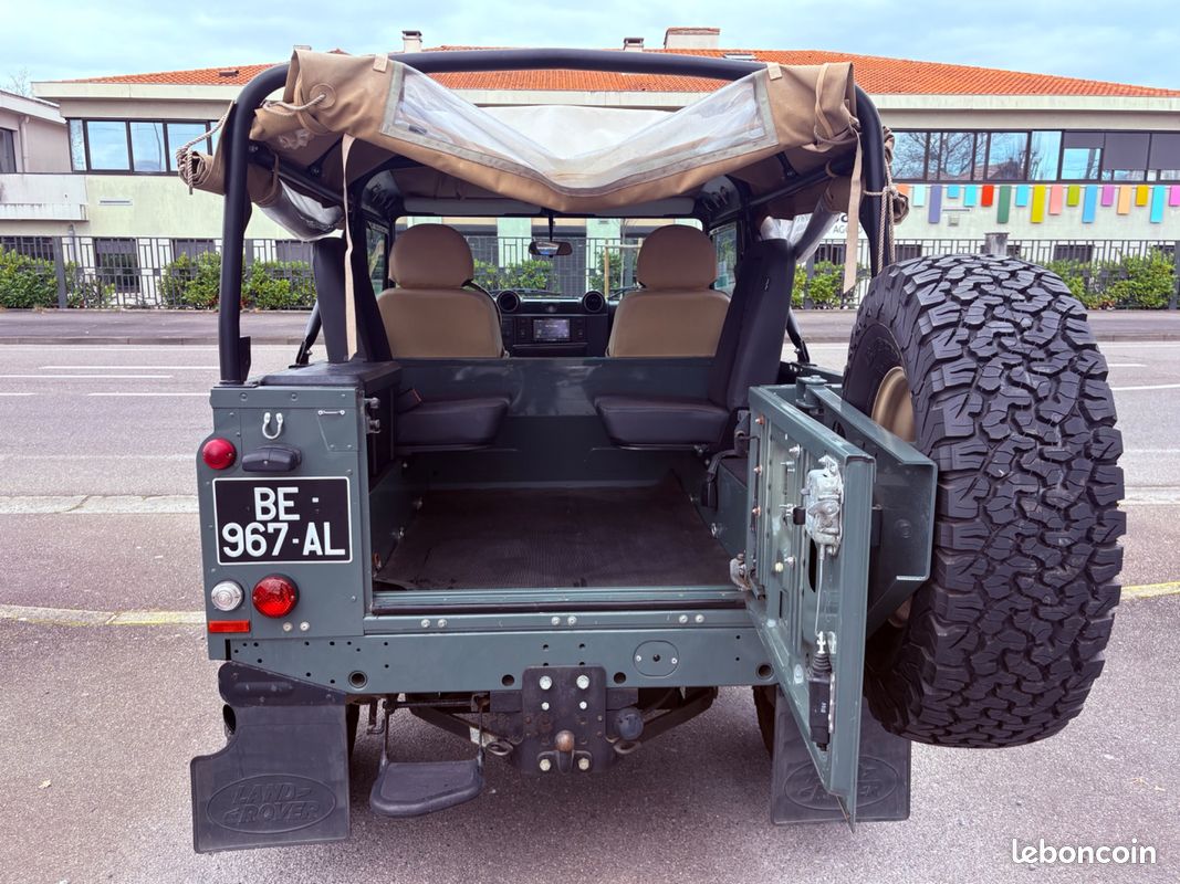 Land rover defender soft top heritage 90 2.4 td 120 ch serie-limitee 4wd / camera de recul / carplay (image 10)