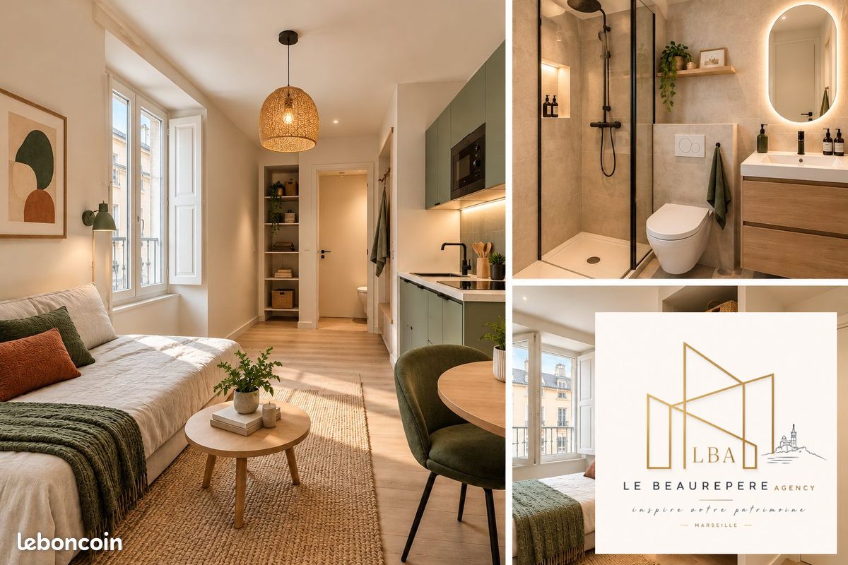 Appartement 2 pièces 34 m² · à Marseille · 34 m² · 198 000 €
