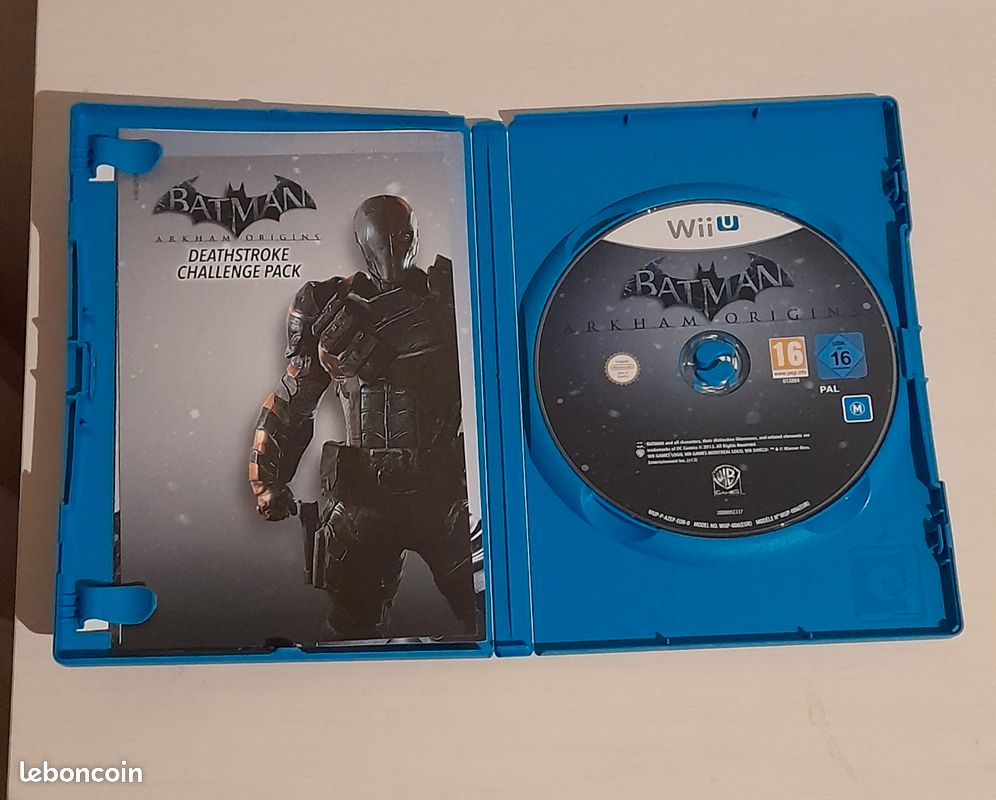 Jeu Wii U Batman: Arkham Origins - Neuf, Sous Blister/scellé