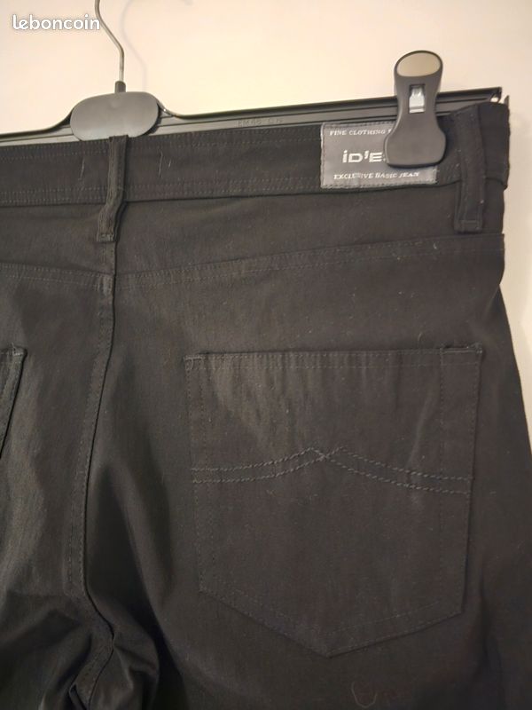 Pantalon Chic Noir Taille 46 - Occasion En Très Bon état