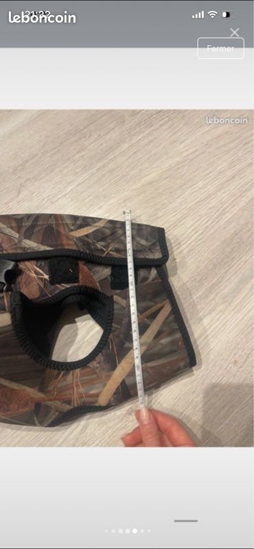 Gilet pour chien en néoprène camouflage (image 8)