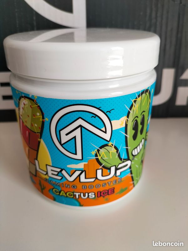 Pot vide Gaming Booster Levlup Cactus Ice - Collection
