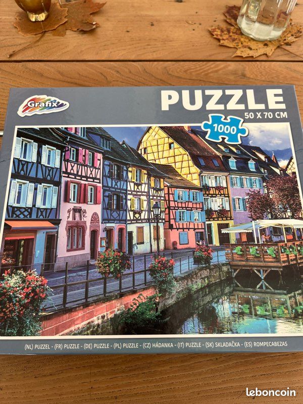 Puzzle 1000 pièces neuf (image 1)