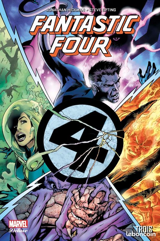 Marvel Deluxe - FANTASTIC FOUR - TROIS (image 1)