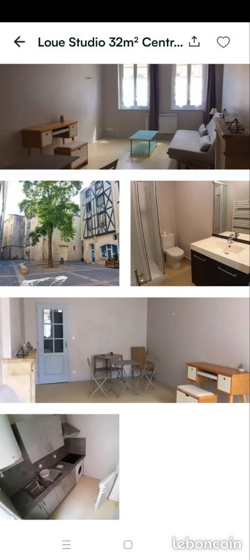 Appartement 1 pièce 32 m² · à La Rochelle · 32 m² · 680 €