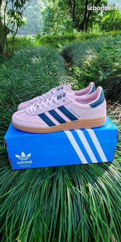 Adidas Originals Handball Spezial Rose et Bleu (image 1)