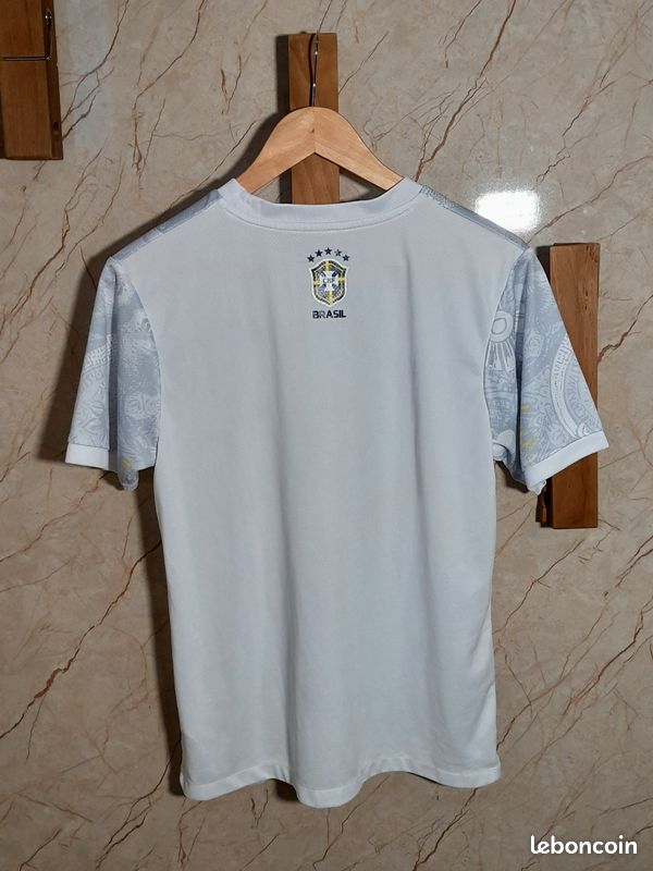 Maillot Brésil Concept Fleurs Bleu et Blanche 23/24