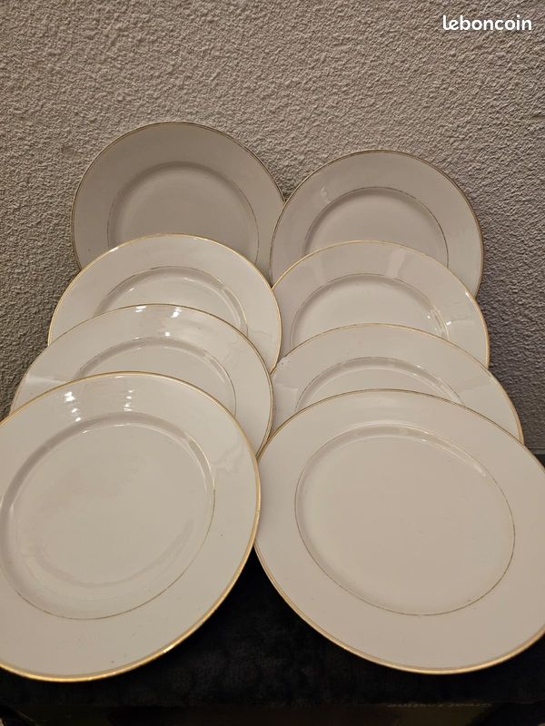 Assiette blanche (image 1)