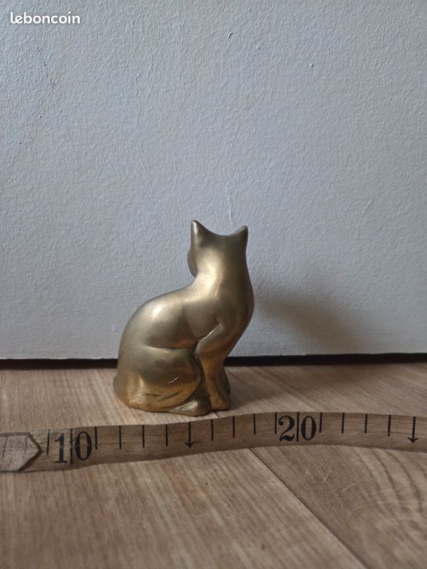 Statutette chat vintage (image 2)