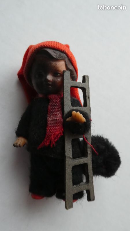 Figurine Enfant Ramoneur En Résine – 6 Cm – Porte-bonheur