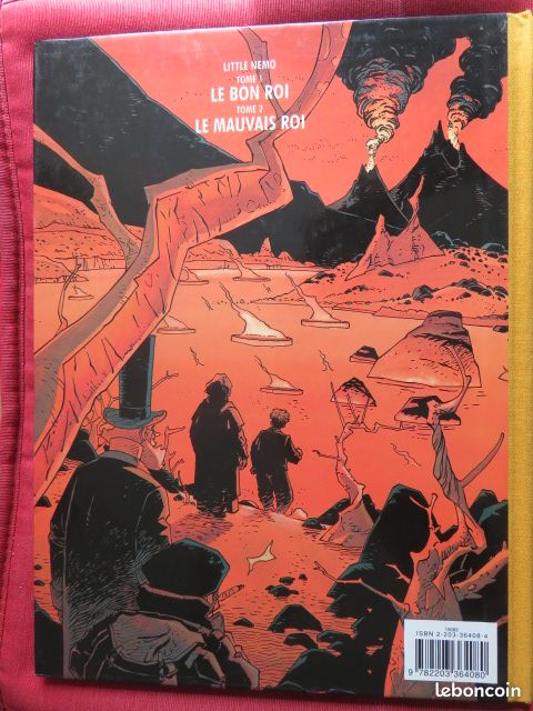 BD2613 - LITTLE NEMO 2. Le Mauvais Roi (Marchand / Moebius) Casterman 1995 EO Ecriture sur 1er plat + 1 tache à l'intérieur (image 5)