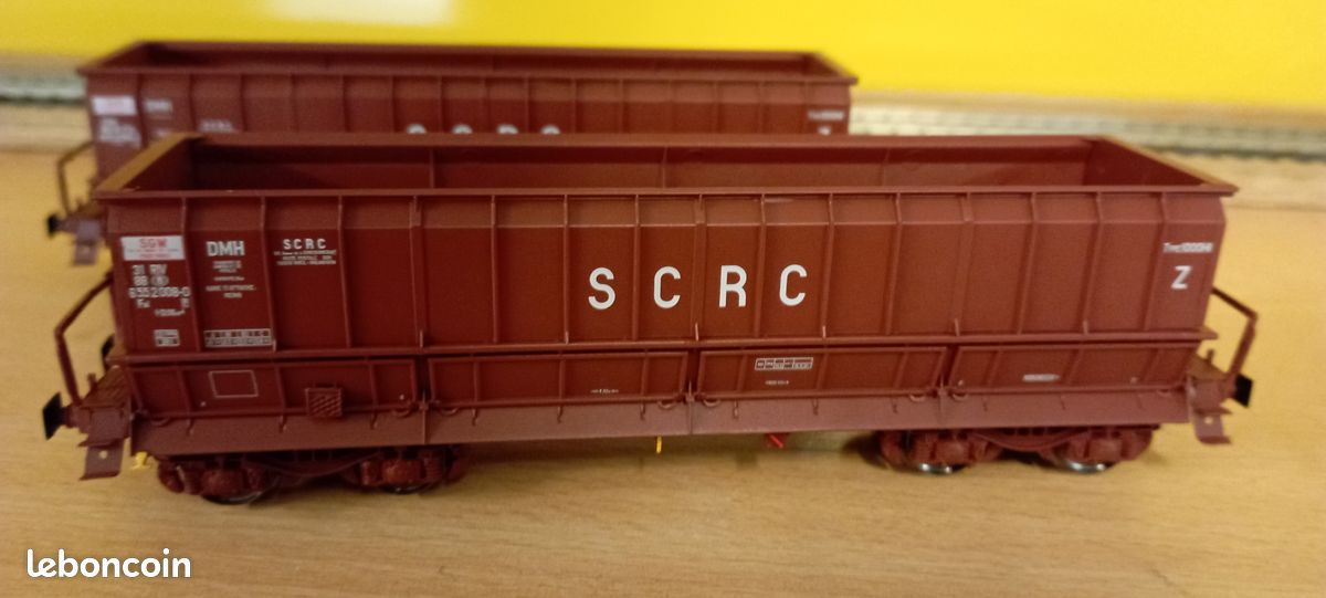 Set De 2 Wagons Tombereaux, SNCB - Ls Models 32300