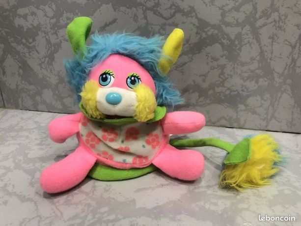 RARE VINTAGE 1987 SPORTS POPPLES SOCCER BALL PLUSH TOY MATTEL