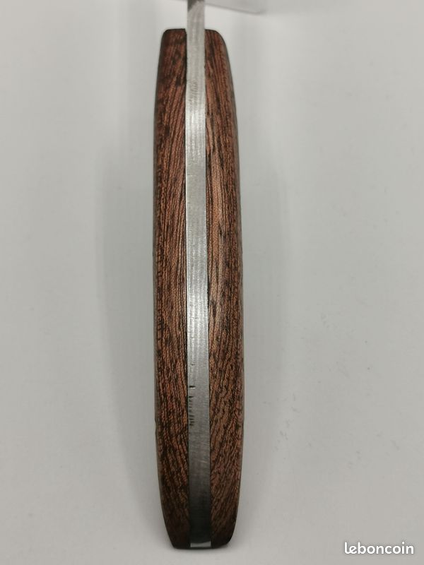 Couteau De Chasse En Acier Damas Artisanal – Le Camarguais – Édition Limitée - Coutellerie Hosteel (image 10)