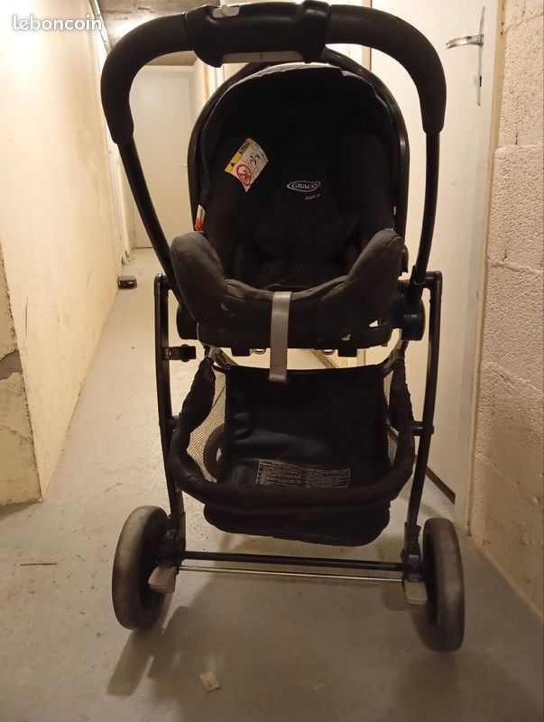 Poussette graco evo avec siège auto bebe Équipement bébé