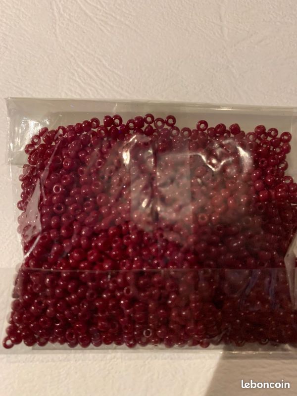 Perles rocaille colorées 2 mm ( Loisirs créatifs ) (image 6)