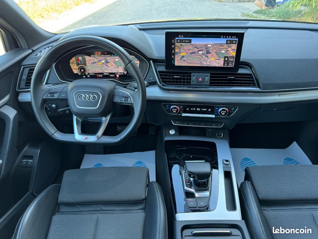 Audi Q5 Sportback 50 TFSIe Hybrid PHEV 299 ch Quattro S line S tronic 7 - 1e main Origine FR (image 24)