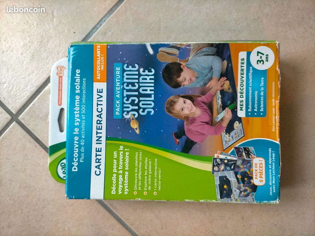 Jeu leap frog le système solaire (image 1)