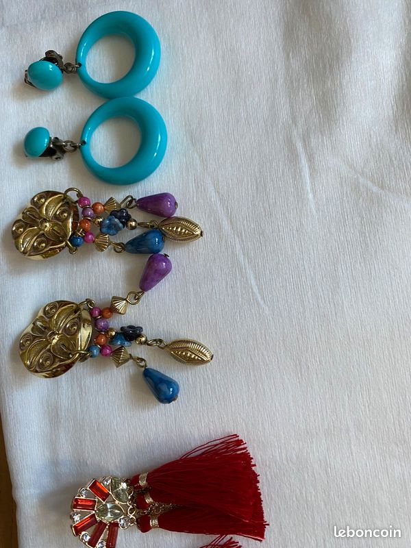 Boucles d’oreilles 2 l’unité (image 1)