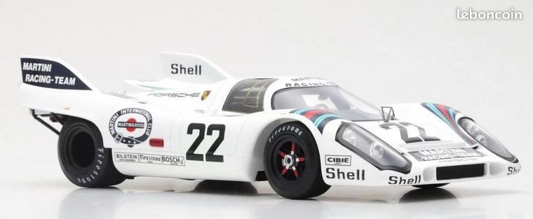 BBR Leader Porsche 917 K – 24h Le Mans 1971 – Échelle 1/43 (Marko & Lennep)