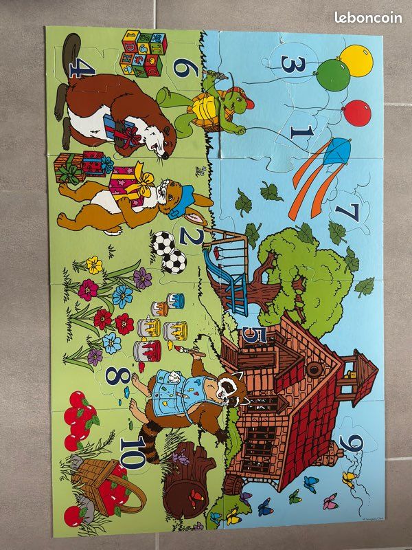 Puzzle chiffres avec Franklin (image 2)