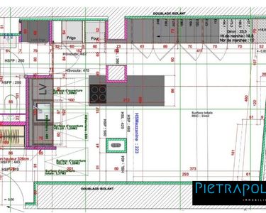 Appartement 279 000 € - 45 m²
