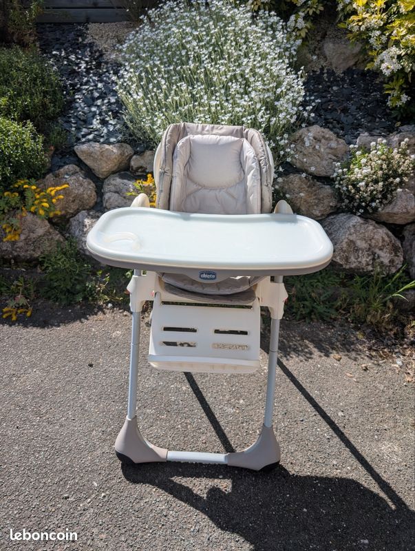 Chaise haute Chicco Polly 2 in 1 (image 1)