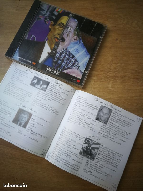 Jeu vidéo vintage DVD-Rom " Les guignols de l'info " (image 3)