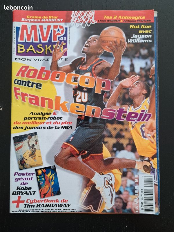 Lot 3 magazines NBA (image 3)