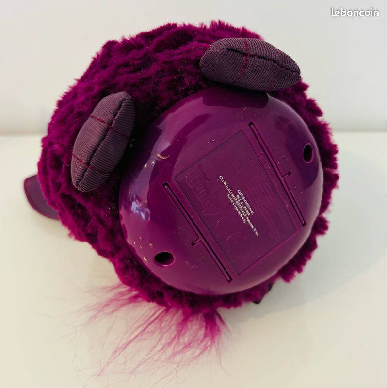 Hasbro 2012 #A006 Furby Plum Fairy purple peluche interactive prune violet lot rare vintage boom voodoo tiger retro animal interactif furbish galaxy furblets baby food cards collection SOP77 (image 7)
