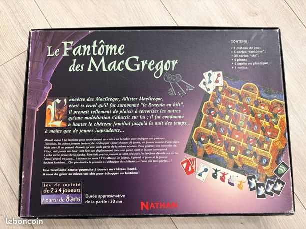 Jeu le Fantôme de MAcGregor - Jeux & Jouets