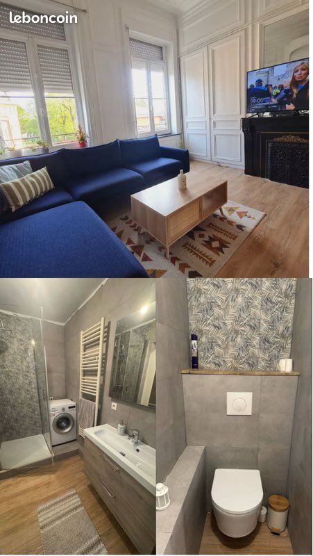 Appartement 2 pièces 38 m² · à Tourcoing · 38 m² · 690 €/mois