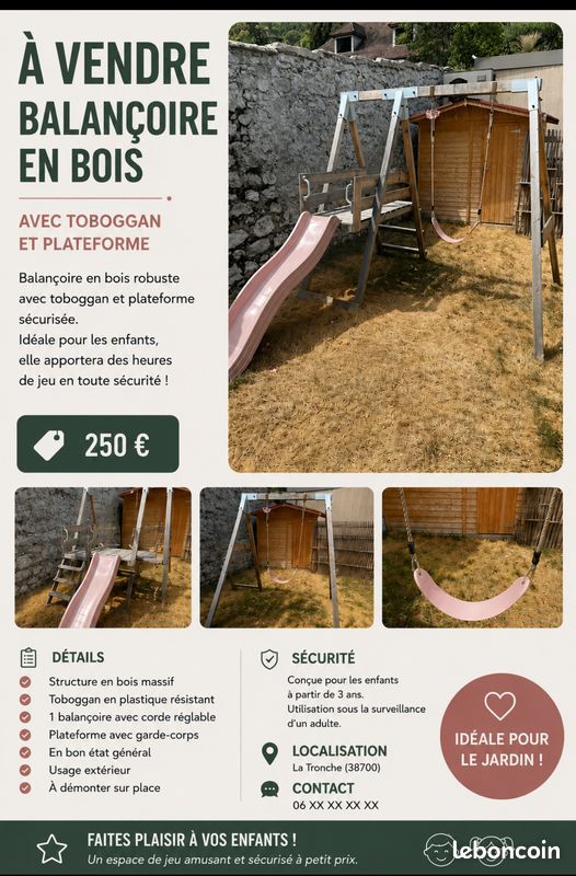 Balancoire de jardin (image 4)