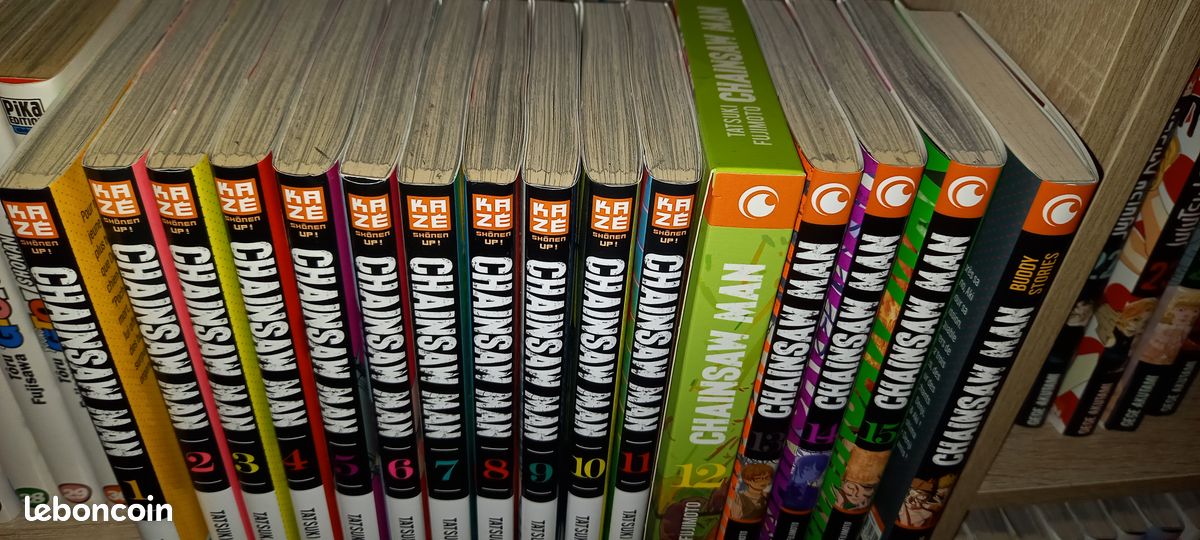 Manga Chainsaw Man Tome 1 à 15 +tome roman (image 1)