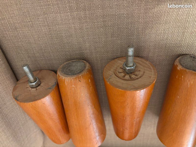 Pieds de lits / fauteuil en bois (image 4)