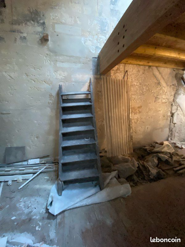 Escalier bois massif 80cm (image 2)