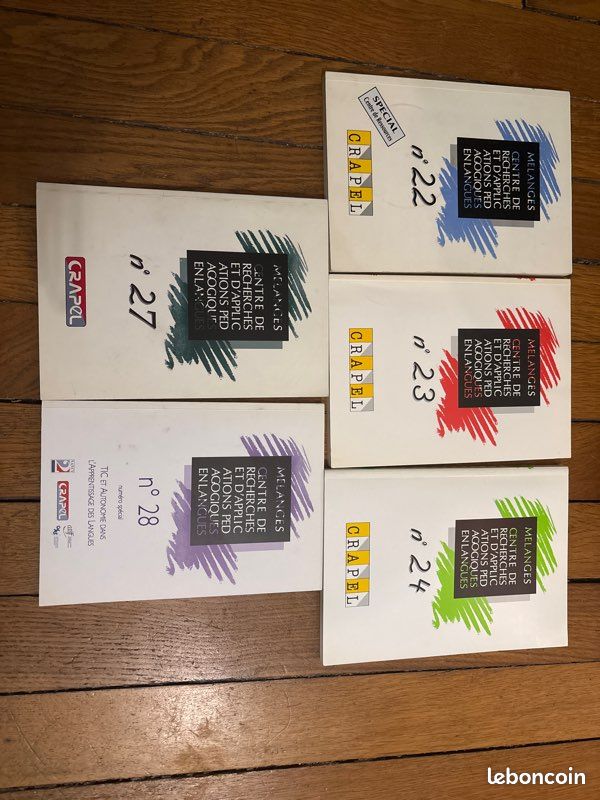 Lot de 5 numéros de la revue Mélangés du Crapel (image 1)