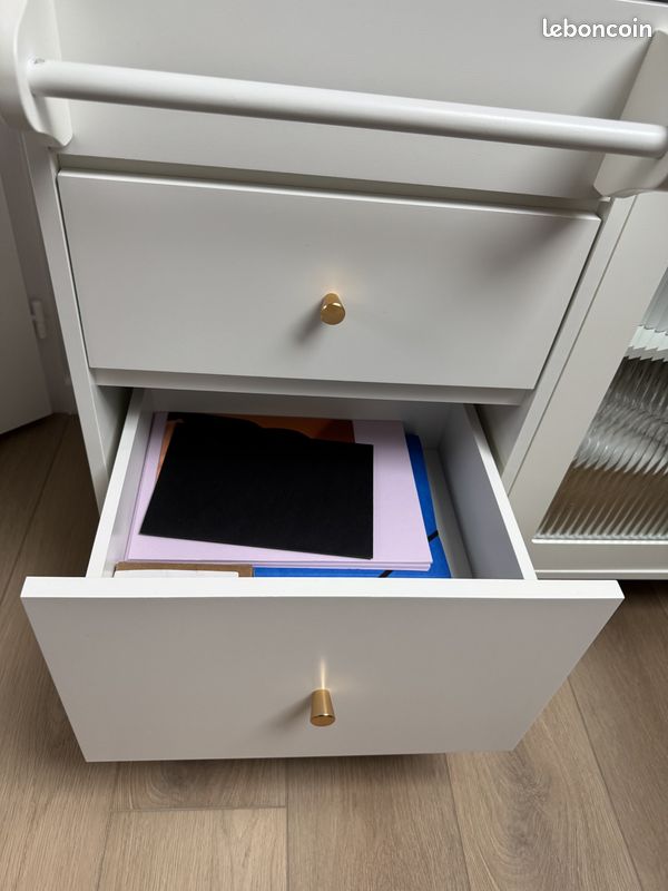 Meuble de rangement blanc – style moderne / scandinave (image 6)