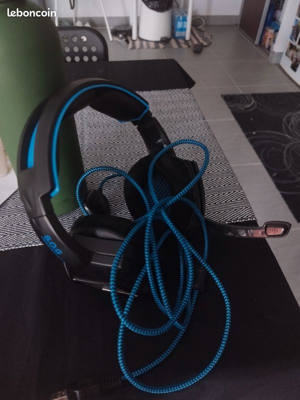 Micro casque gaming, Spirit of Gamer Xpert-H500 Bleu (image 1)