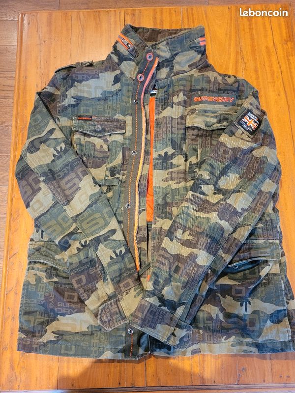 Superdry Jacket Militaire Homme Veste Militaire Homme Superdry