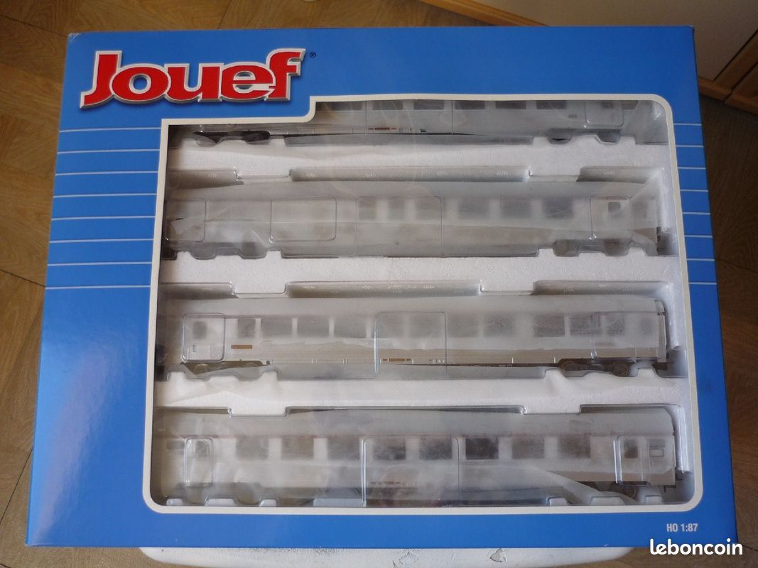 JOUEF HO VOITURE DEV inox mixte 1ère classe / bar époque IV neuf boite