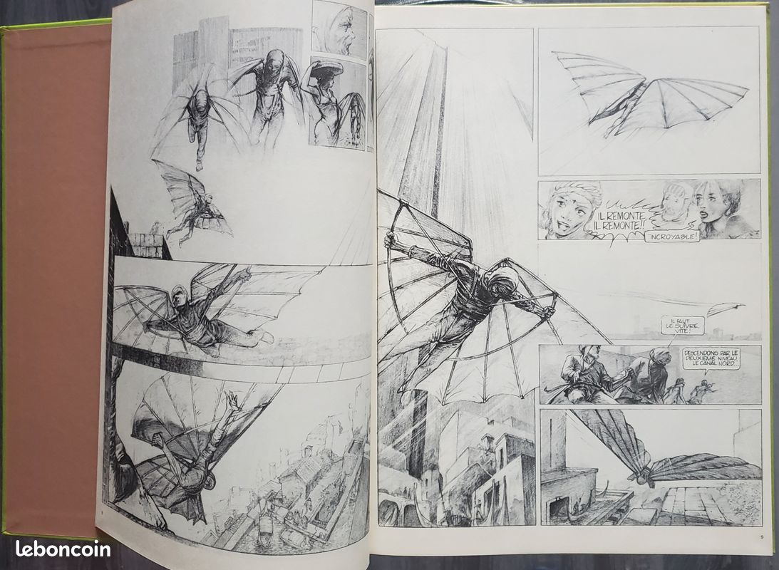F.Schuiten Aux Médianes de Cymbiola C.Renard 05/1980 E.O. Humanoïdes Associés (image 5)