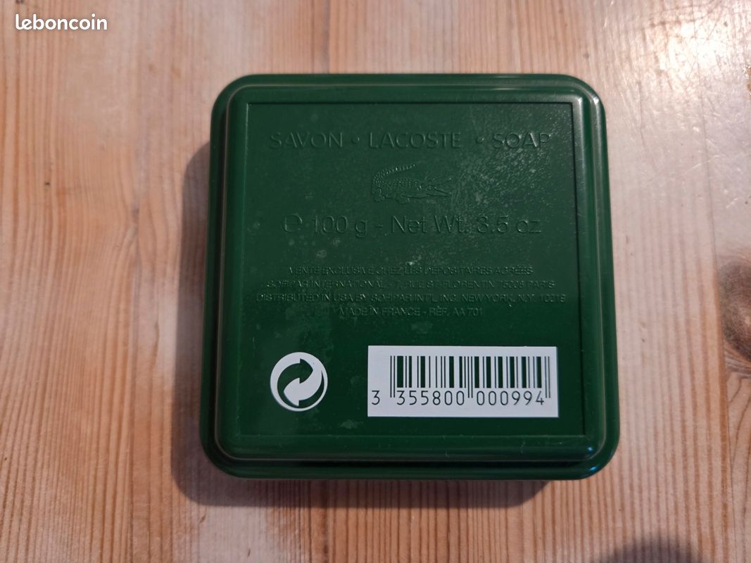 Boîte à savon Vintage LACOSTE – Collection / Voyage (image 4)