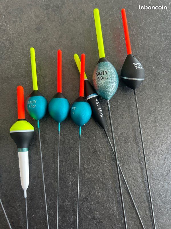 Lot de 10 flotteurs pêche au coup (image 5)
