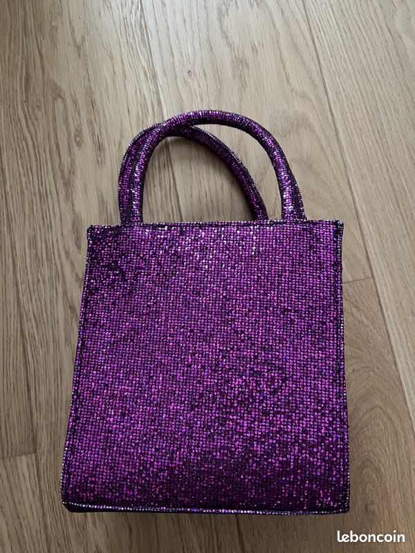 Sac à main fushia (image 1)