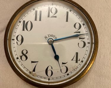 Grande Montre Gousset Régulateur 8 Jours - Fabrication UK 1900-1909, Mécanique Manuelle, Cadran émaillé, Phases De Lune