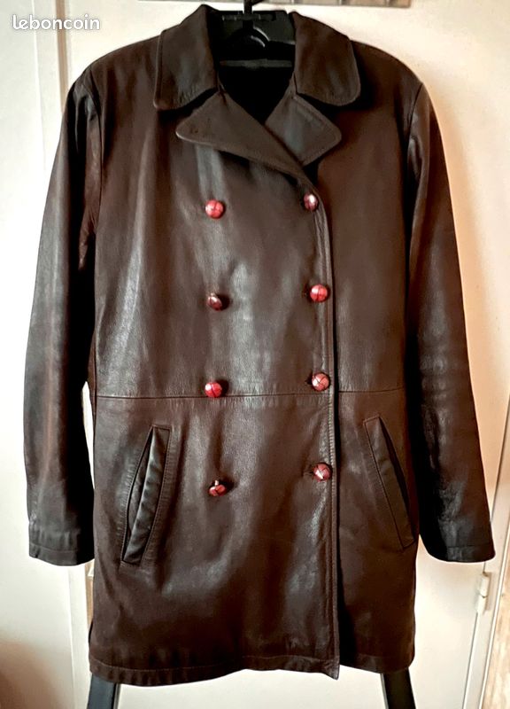Veste en cuir Naf Naf (image 17)